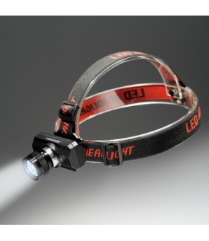 Tiross flashlight on the head 2W LED, 90 lm, 1200mAh, zoom TS