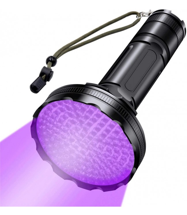 UV 128 UV LED flashlight
