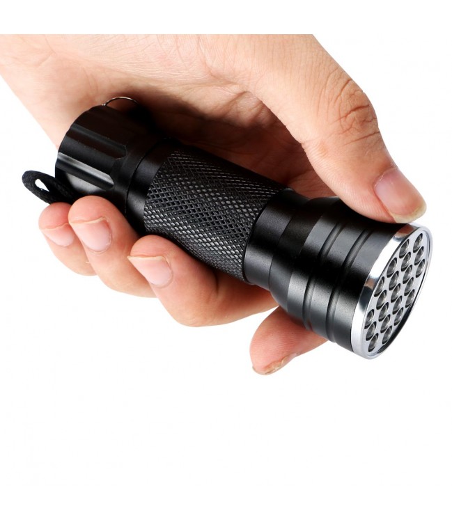 Ultraviolet LED flashlight UVLED21