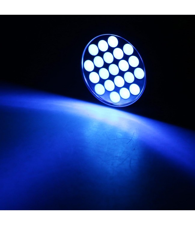 Ultraviolet LED flashlight UVLED21