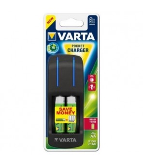 VARTA AA / AAA akumulatoru lādētājs + 4xR6 / 2600 AA baterijas 57642