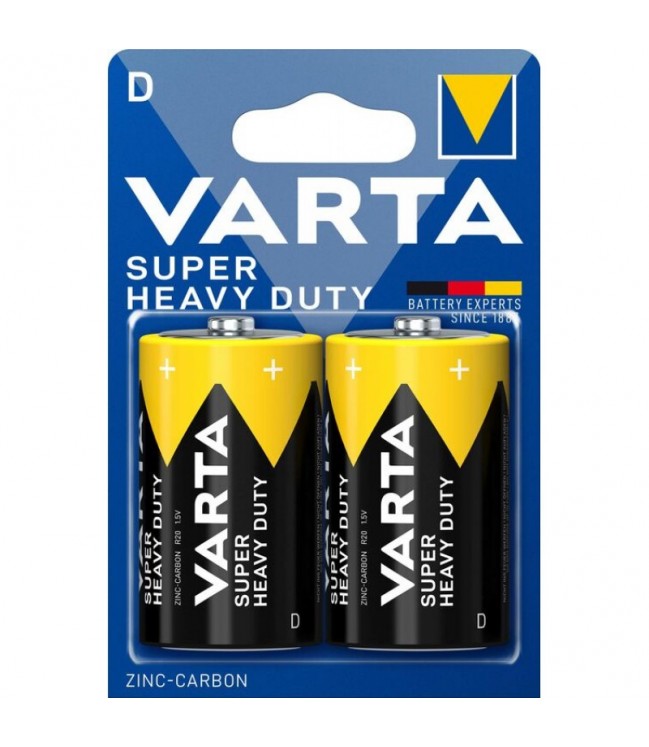 Varta R20 D element, 2 pcs. Super Heavy Duty