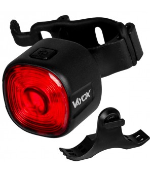 Vayox Задний велосипедный фонарь USB-C 250mAh VA0156