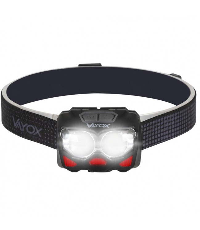 VAYOX rechargeable head lamp with motion detector 500lm VA0078