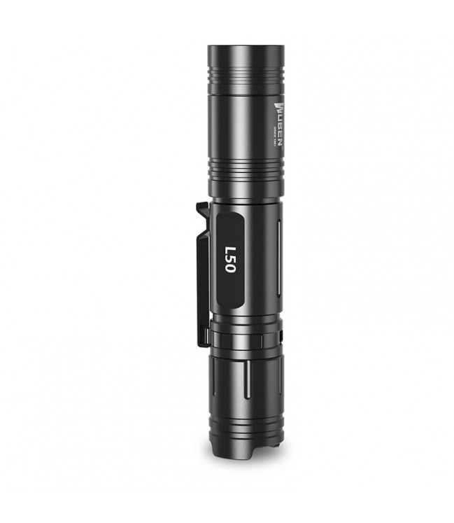 Wuben L50 rechargeable flashlight, 1200 Lumen, range 200 m
