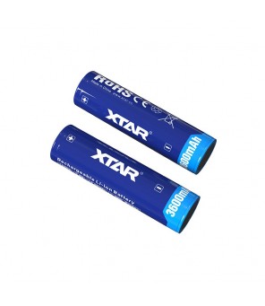 XTAR 18650-360PCM 3600mAh akumulators Li-ION Protected 3.7V 10A