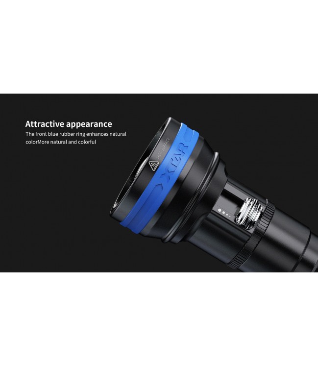 XTAR D06 1200lm flashlight for diving