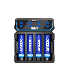 XTAR D4 akumulatoru lādētājs