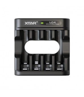 XTAR LC4 AA/AAA lādētājs 1,5 V Li-ION 4 kanālu, USB-C