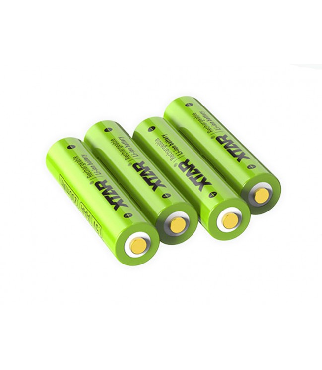 Xtar LC4 - lādētājs + 4x AAA (Micro) R03 1,5 V Li-Ion baterijas