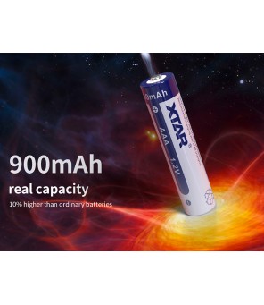 Xtar R03 / AAA 1.2V uzlādējams akumulators ar aizsardzību 900mAh