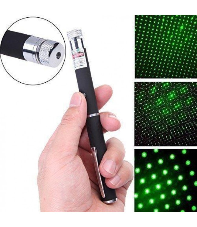 Green laser with Disco effects