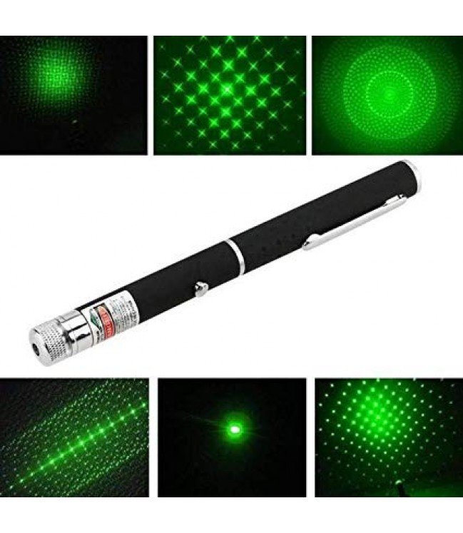 Зеленый лазер с эффектом Disco